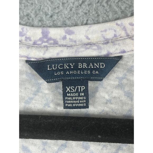 Lucky Brand Women's Size XS Short Sleeve Shirt - Picture 3 of 10